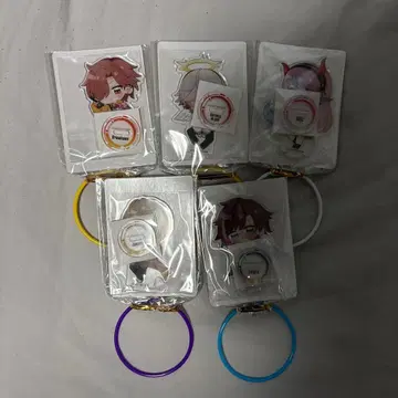 GiGO 한정 CrazyRaccoon SD 아크릴 스탠드 5종 세트