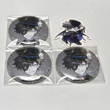 CR 할로윈 Mondo 캔뱃지 스티커