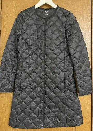 UNIQLO 퀼팅 다운 자켓 블랙 S