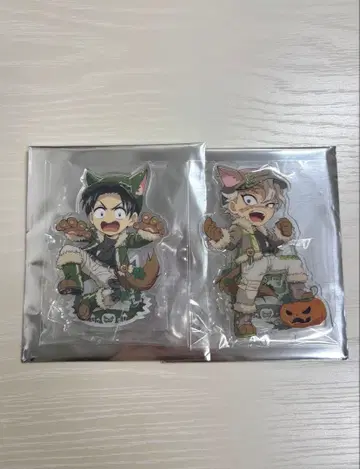 아크릴 스탠드 할로윈 캐릭터 2체 세트