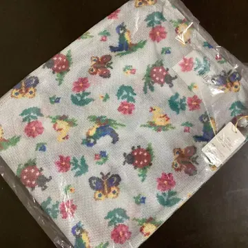 새상품 미사용 페이러 하이디 메쉬 복조리 실버 그레이