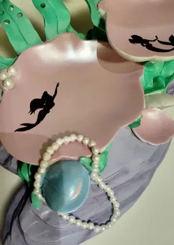 인어공주 디즈니 스토어 초 레어 액세서리 트레이