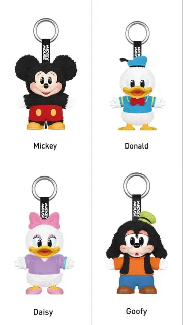 DISNEY 미키 패밀리 큐트 개더 시리즈