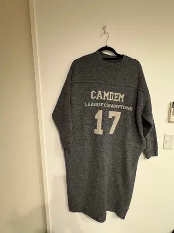 CAMDEM 니트 원피스 M 사이즈 그레이