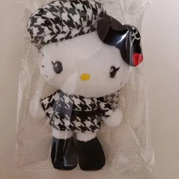 산리오 헬로키티 마스코트 홀더 모노크롬 걸리시 쌍둥이 코디 새상품