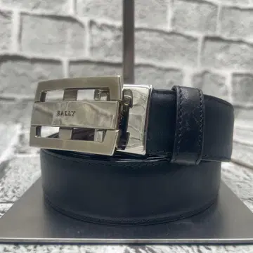 새상품급 발리 벨트 스퀘어 가죽 블랙 브라운 비즈니스 남성용