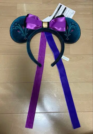 디즈니씨 판타지 스프링스 엘사 머리띠 택 포함 새상품
