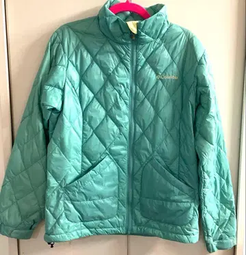 컬럼비아 다운 자켓 여성용 M 사이즈