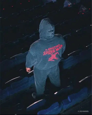 LYFT 스파이더맨 후드티 M 사이즈