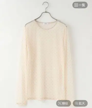 [ 새상품 ] LOWRYS FARM 모듬 시어 풀오버 LS