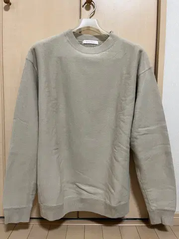 브라크토멘토 맨투맨 베이지 사이즈 38