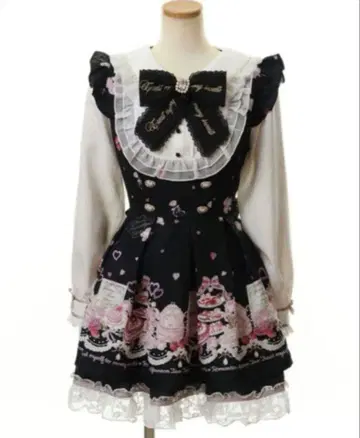 LIZLISA 애프터눈 티 패턴 셋업 afternoontea 패턴