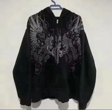 지퍼 후드티 새상품급 그런지 스트릿 캐주얼 해외 스트릿 y2k