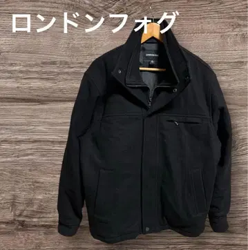LONDON FOG 울 자켓 M 사이즈 블랙 남성용 아우터