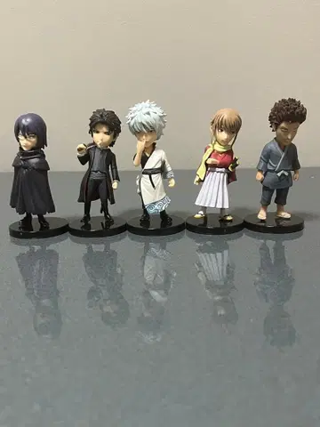 [은혼] 월드 컬렉터블 피규어 5체 세트