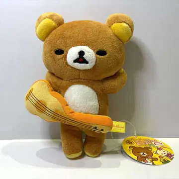 리락쿠마 알로하 컬렉션 봉제 인형 우쿨렐레 기타