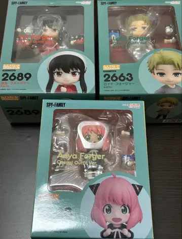 미개봉 새상품 SPY x FAMILY 넨도로이드 사복 아냐 요르 로이드