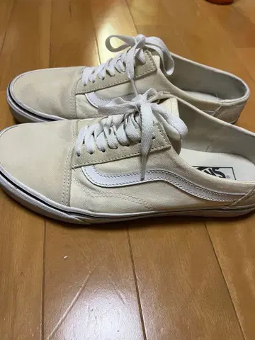 반스 올드스쿨 화이트 26.5