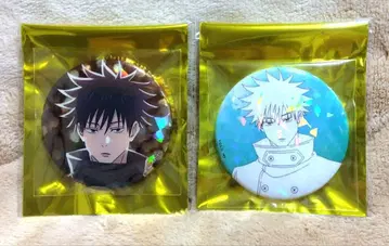 주술회전 x 말큐브 홀로 캔뱃지 [ 후시구로 메구미 ] 2종