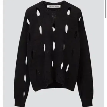 TheOpen Product CUTOUT COTTON SWEATER