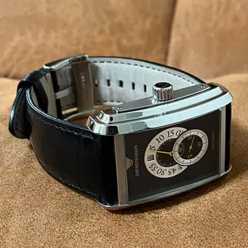 EMPORIO ARMANI 메카니코 AR-4200 자동 와인딩 시스루 백