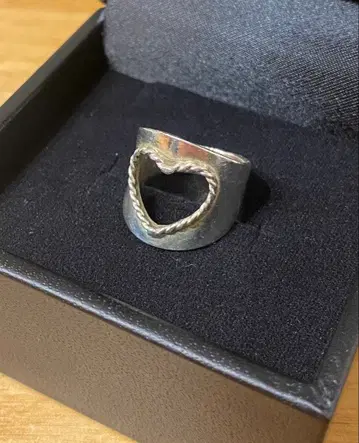 빈티지 반지  하트 실버925 7호 상당