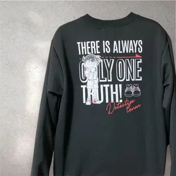 명탐정 코난 트레이닝복 맨투맨 남성용 M 사이즈