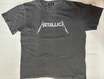 METALLICA 라메 로고 T셔츠