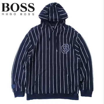 BOSS 실켓 코튼 후디 스트라이프 HUGO BOSS 오타니 쇼헤이