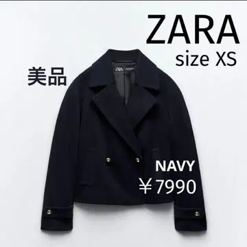 자라 숏코트 네이비 XS