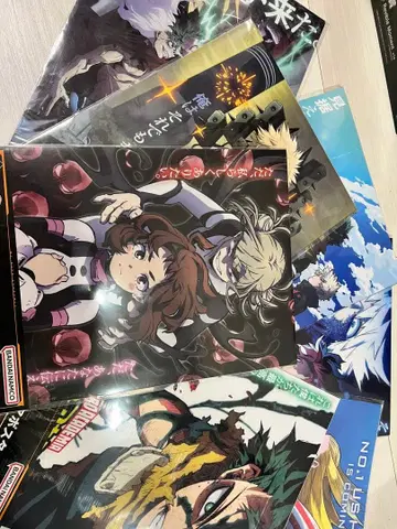 히로아카 제일복권 빛나는 위에 클리어 포스터 7종