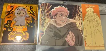 주술회전 말 큐브 트레이딩 아크릴 스탠드 코스터 특전 이타도리