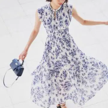 꽃무늬 원피스 SNIDEL