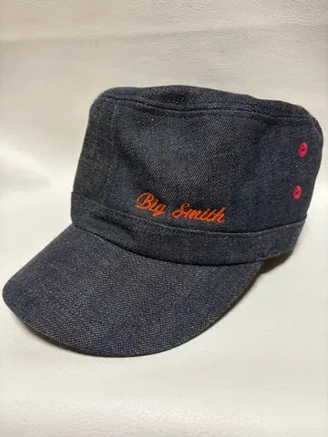 빅 스미스 데님 워크캡 모자 데님지