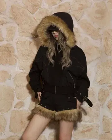 퍼 후디 자켓 arcana archive