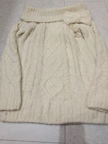 LIZ LISA 오프숄더 빅 리본 히메갸루 당시물