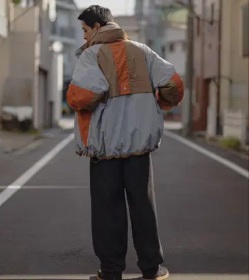 nikn and - 나일론 스탠드 블루종