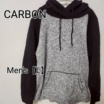 z302 [ CARBON ] 후드티 ( 남성용 L ) 그레이 x 블랙