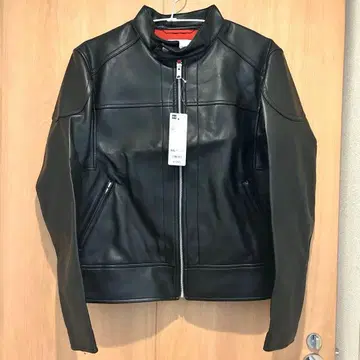 새상품 GU and beautiful people 싱글 라이더 블루종