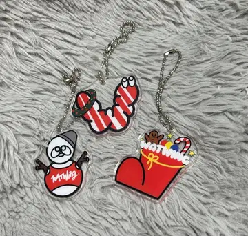 WATWING 로고 키링 3종 세트