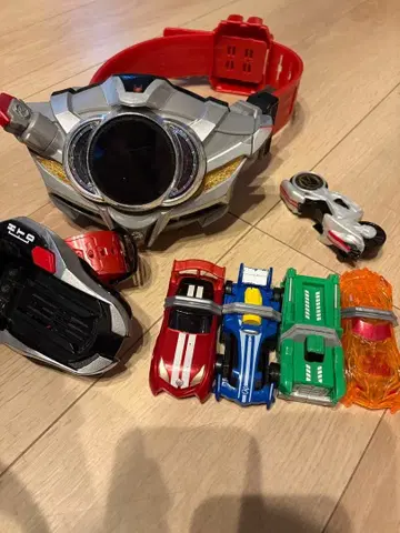 가면라이더 변신 벨트와 미니카 세트 정크제품