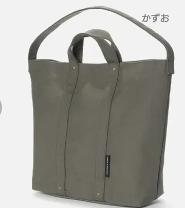 DEAN & DELUCA 토트백 카키 L 사이즈