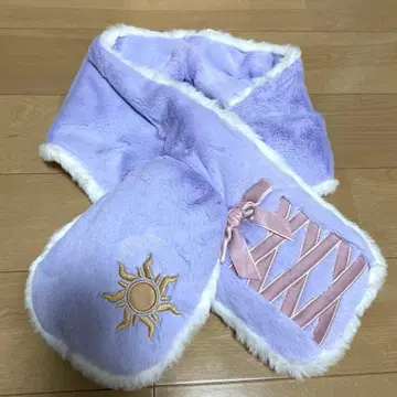 디즈니씨 판타지 스프링스 라푼젤 머플러 미사용 새상품