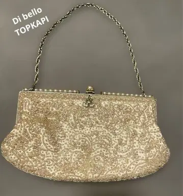 Di bello TOPKAPI 파티용 2way 클러치 비즈 백