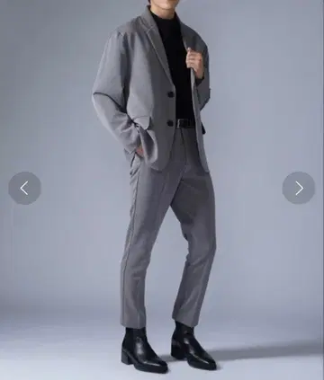 오버 사이즈 테일러드 자켓 x 슬림 팬츠 ( S 사이즈 셋업 )