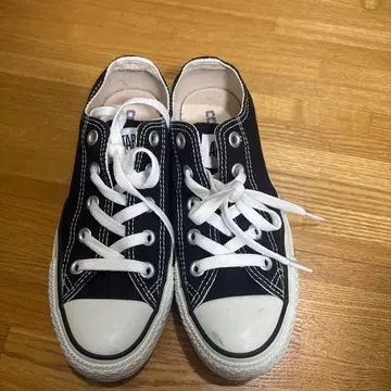 CONVERSE ALL STAR 블랙 스니커즈