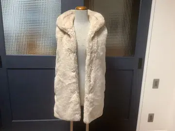 인조 모피 베스트 후드 부착 yori 등 좋아하시는 분께