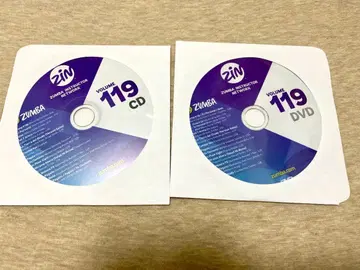 미사용 새상품 Zumba Volume 119 CD & DVD 세트