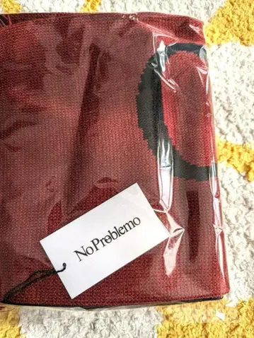 No Problemo 노프로브레모 머플러 스카프 새상품 RED 택 포함