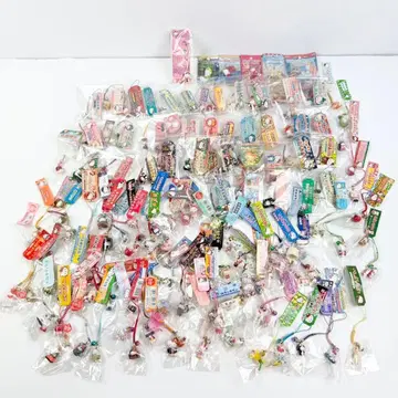 지역 한정 키티 스트랩 키링 헬로키티 네즈케 120점 일괄